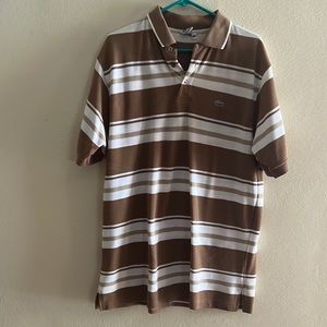 Lacoste, 2X, men’s short, sleeved shirt.